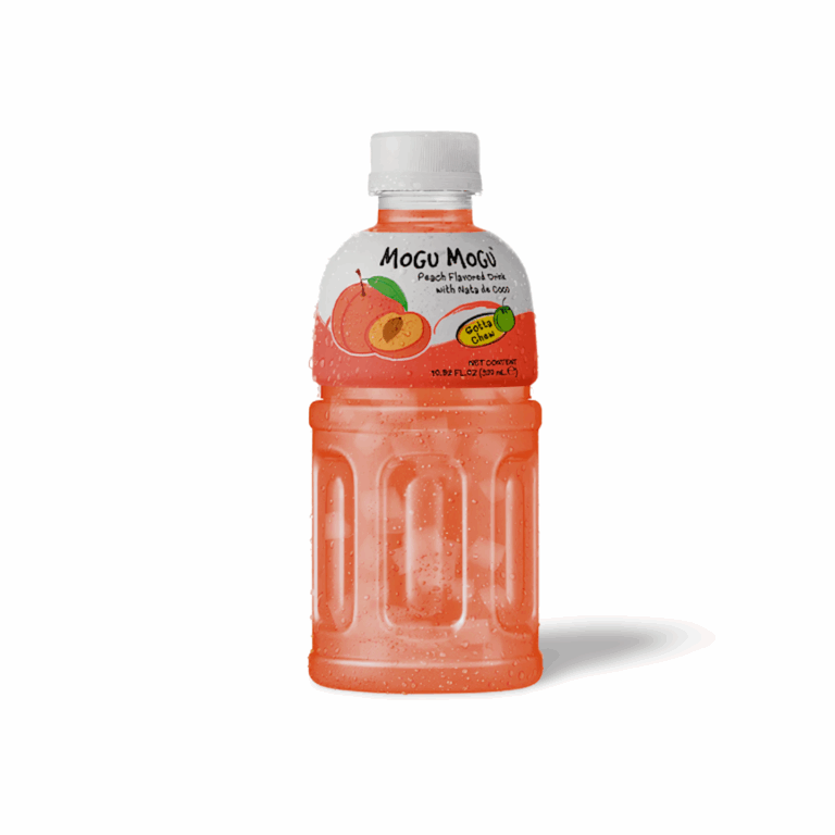 მოგუ მოგუ ატმის წვენი ქოქოსის კრემით 320მლ