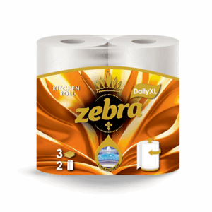 Zebra სამზარეულოს ხელსახოცი XL 3ფენა 2ცალი