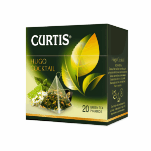 Curtis მწვანე ჩაი "Hugo Cocktail" 1,80გრ 20 ცალი