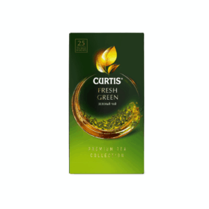 Curtis მწვანე ჩაი "Fresh Green" 1,70გრ 25 ცალი