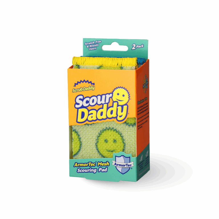 Scrub daddy მაღალტექნოლოგიური ფერადი სახეხი ღრუბელი - ბალიში 2ც