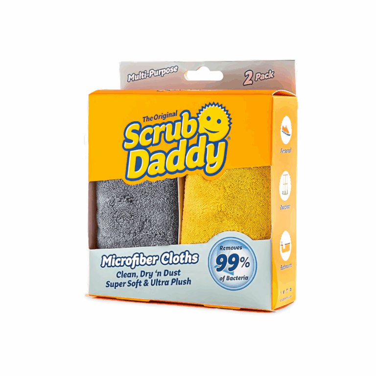 Scrub daddy მაღალტექნოლოგიური მიკროფიბრული საწმენდი ტილო 2ც