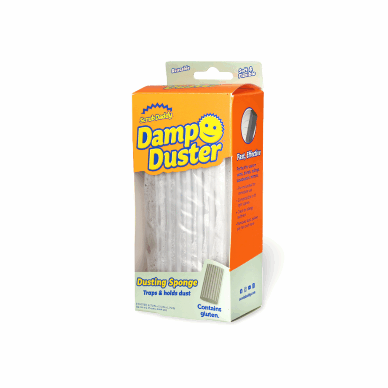 Scrub daddy მტვერის საწმენდი ღრუბელი სხვადასხვა ზედაპირისთვის