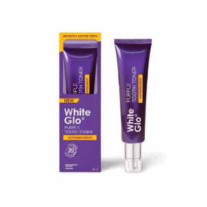 ვაით გლო კბილის ტონერი, მათეთრებელი სერუმი (შრატი) 50გრ იასამისფერი