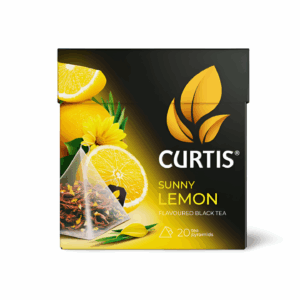 Curtis შავი ჩაი "Sunny Lemon" 1,70გრ 20 ცალი