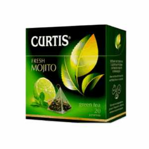 Curtis მწვანე ჩაი "Fresh Mojito" 1,70გრ 20 ცალი