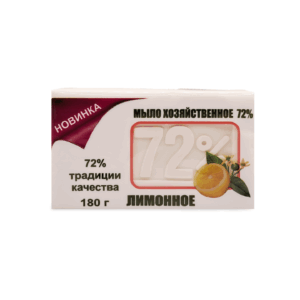 სარეცხი საპონი 72% ლიმონი 180გრ