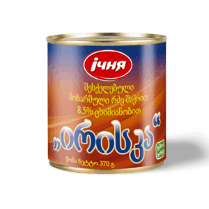 იჩნა შედედებული მოხარშული რძე*370გრ