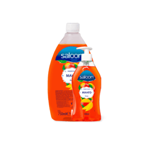 სალონ თხევადი საპონი მანგო 400+750მლ
