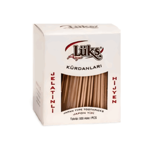 ასიალუკსი კბილის ჩხირები ინდივიდუალირი შეფუთვით 500ც