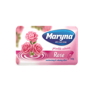 Maryna საპონი 60გრ ვარდი ქაღალდის შეფუთვით