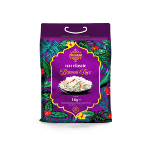 Anvinah Purple ბრინჯი ბასმათი 1კგ ორთქლში გატარებული