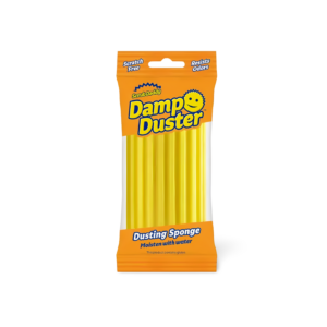 Scrub daddy მტვერის საწმენდი ყვითელი ღრუბელი სხვადასხვა ზედაპირისთვის