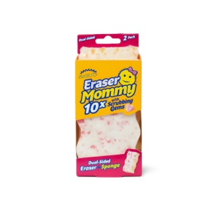 Scrub Mommy სხვადასხვა ზედაპირებისგან მელნის, ლაქების და ნაკაწრების ამომყვანი ღრუბელი