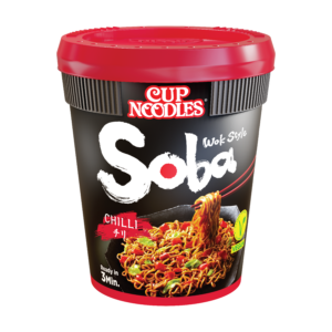 Nissin Soba ლაფშა ცხარე ჭიქაში 90გრ