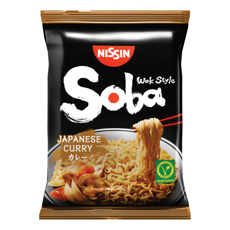 Nissin Soba ლაფშა ქარის სანელებელით 111გრ